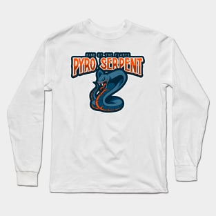 THE KING OF THE FLAMES SERPENT Long Sleeve T-Shirt